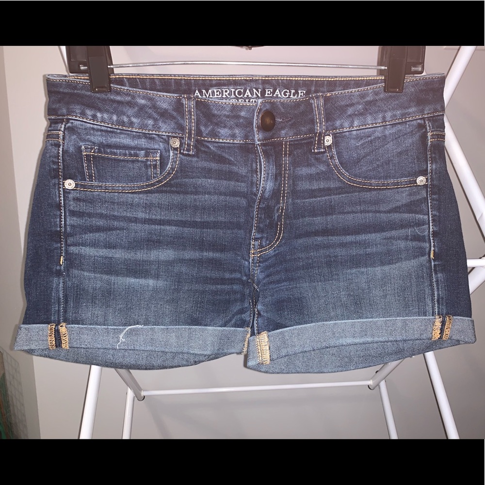 American Eagle midi Jean Shorts